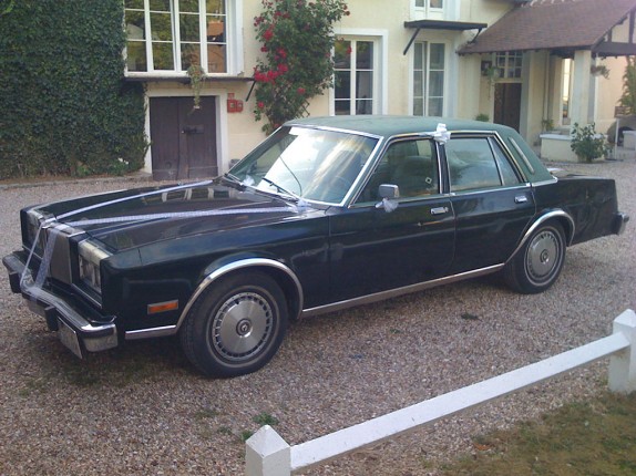 Chrysler LeBaron 1980 mariage