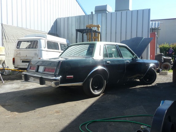 Chrysler LeBaron 1980 underground