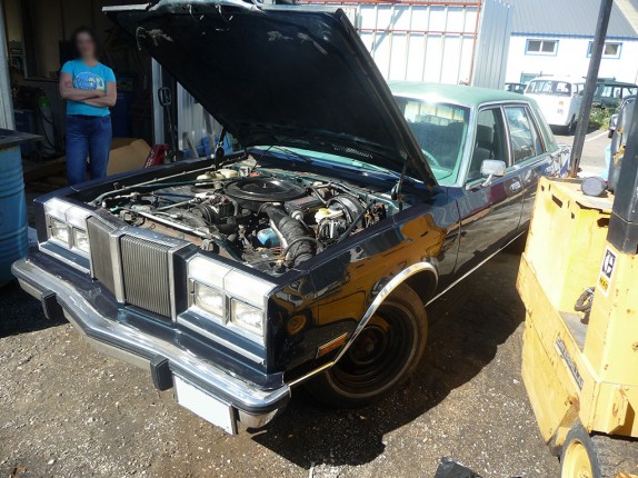 Chrysler LeBaron 1980 underground