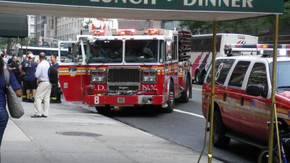 camion pompier new york