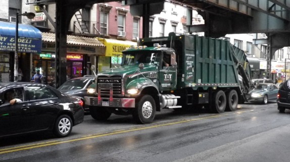 camion poubelle new york