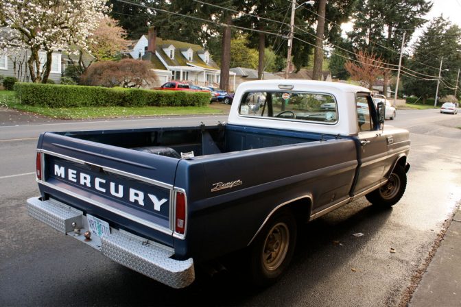 1968 est la dernière année des Mercury M-Series. ©oldparkedcars.com