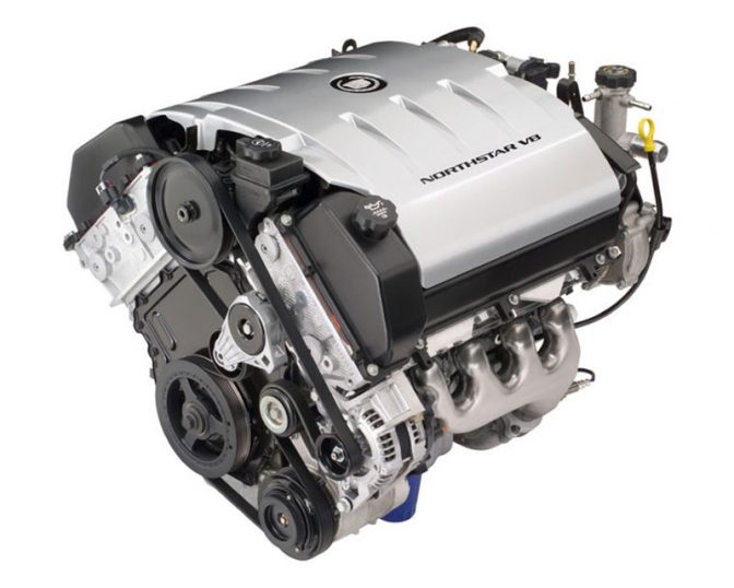 Le V8 Northstar LD8 est le moteur standard de la Cadillac DTS.