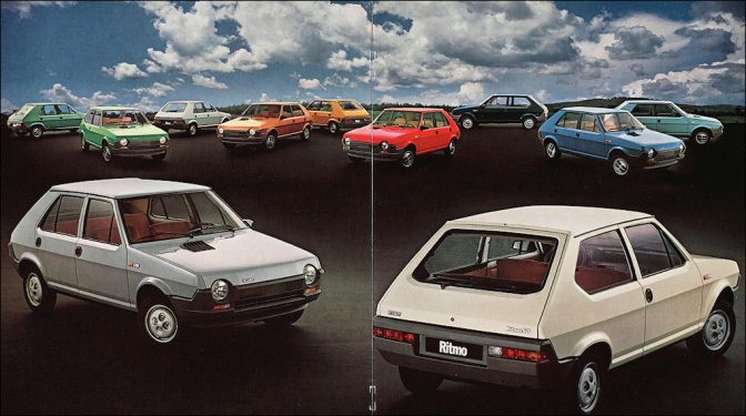 La Fiat Ritmo 1978-1982 est un peu la "Skylark italienne" !